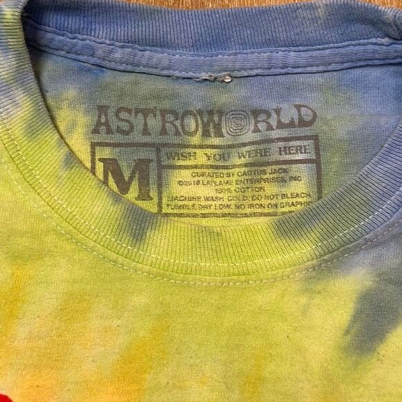 Travis Scott Astro World Tour longsleeve t-shirt - Picture 2 of 4